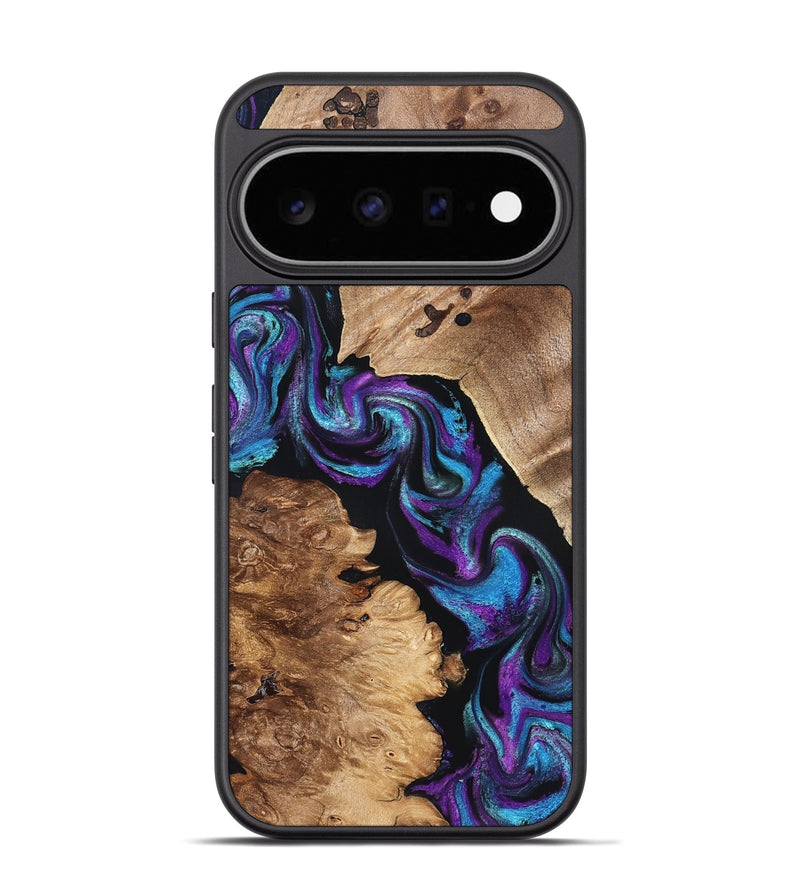 Pixel 11 Pro Wood Phone Case - Jorden (Purple, 827336)