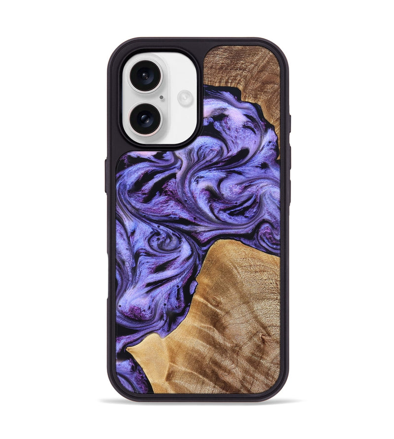 iPhone 17 Wood Phone Case - Liberty (Purple, 827337)