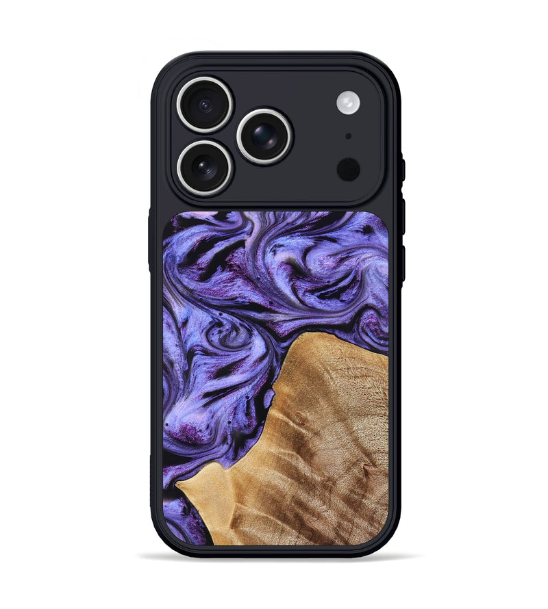 iPhone 17 Pro Wood Phone Case - Liberty (Purple, 827337)