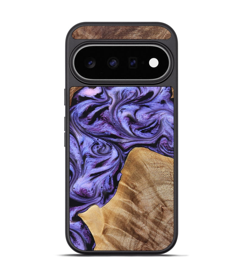 Pixel 11 Pro Wood Phone Case - Liberty (Purple, 827337)