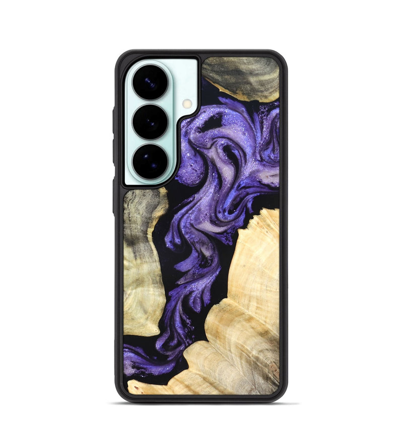 Galaxy S26 Wood Phone Case - Devyn (Purple, 827338)