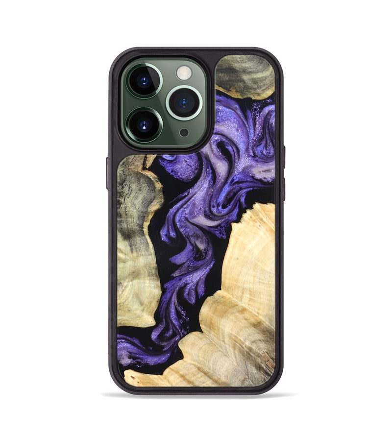 iPhone 13 Pro Wood Phone Case - Devyn (Purple, 827338)