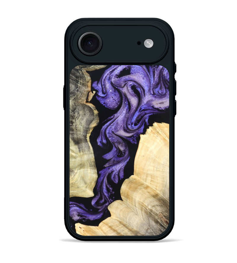iPhone 17 Air Wood Phone Case - Devyn (Purple, 827338)