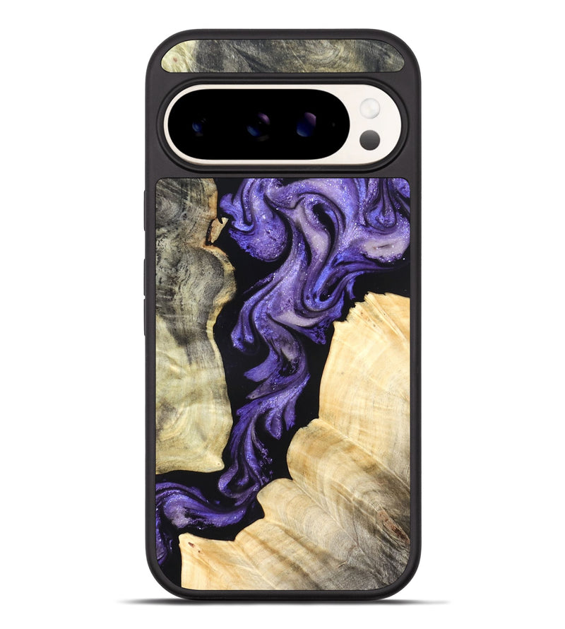 Pixel 9 Pro XL Wood Phone Case - Devyn (Purple, 827338)