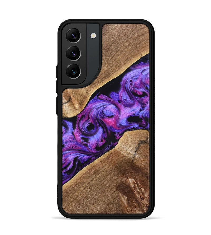 Galaxy S22 Plus Wood Phone Case - Corey (Purple, 827339)