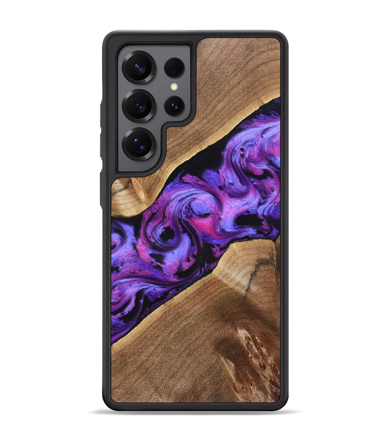 Galaxy S25 Ultra Wood Phone Case - Corey (Purple, 827339)