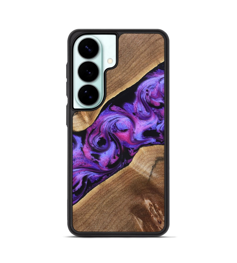 Galaxy S26 Wood Phone Case - Corey (Purple, 827339)