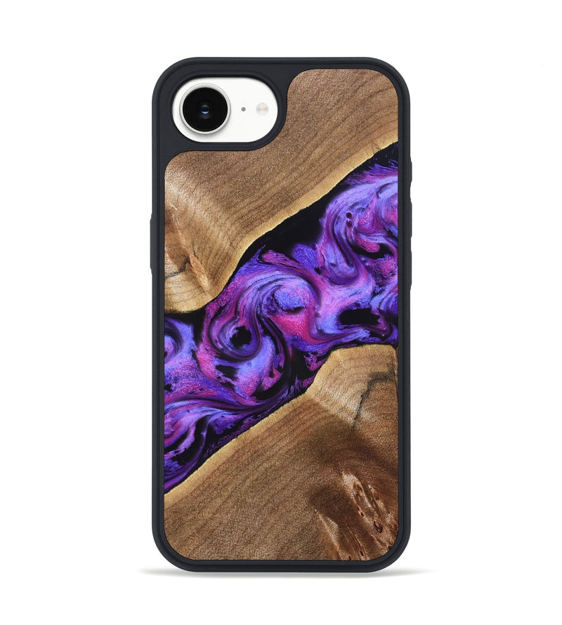 iPhone 17e Wood Phone Case - Corey (Purple, 827339)