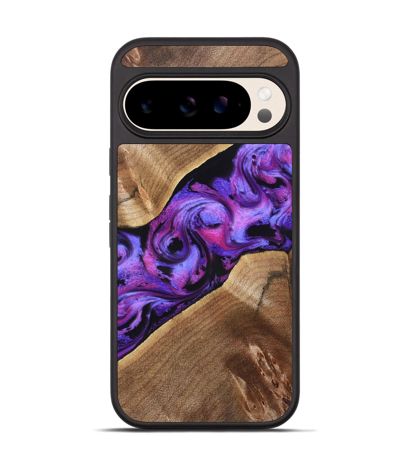 Pixel 10 Wood Phone Case - Corey (Purple, 827339)