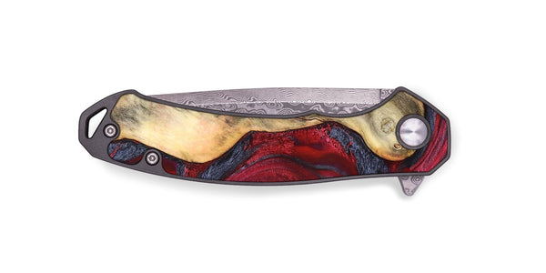 EDC Wood Pocket Knife - Smith (Red, 827342)
