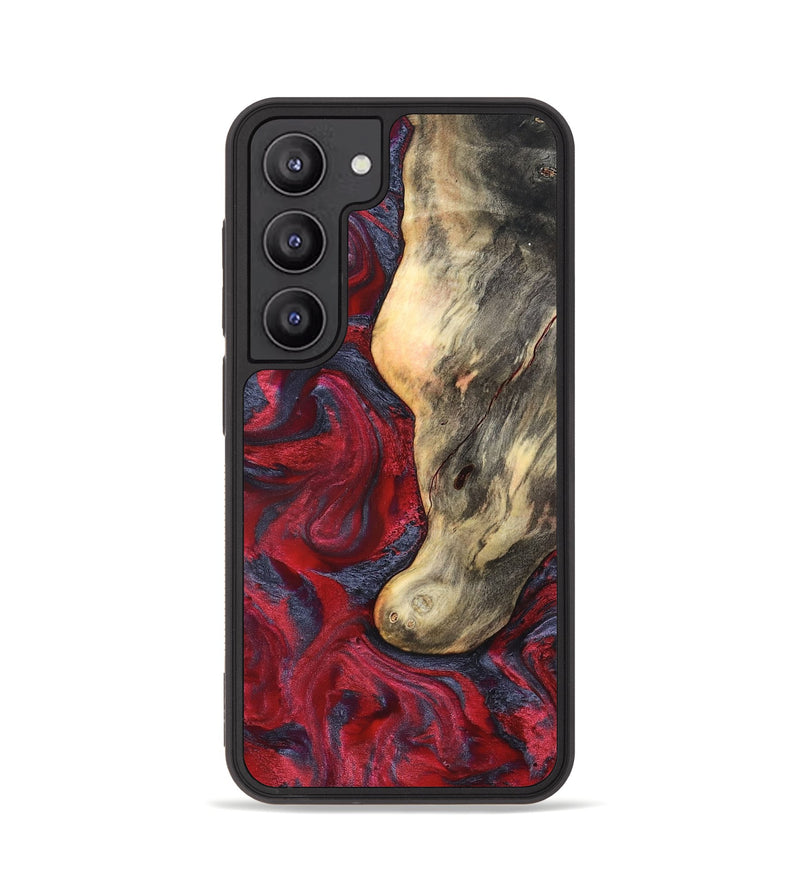 Galaxy S23 Wood Phone Case - Smith (Red, 827342)