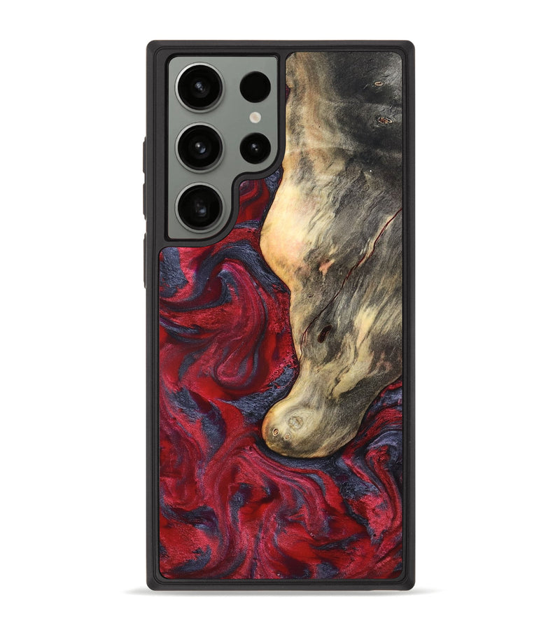 Galaxy S23 Ultra Wood Phone Case - Smith (Red, 827342)
