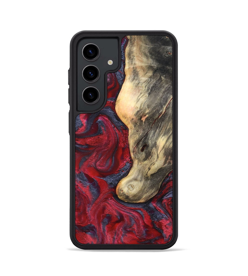 Galaxy S24 Wood Phone Case - Smith (Red, 827342)