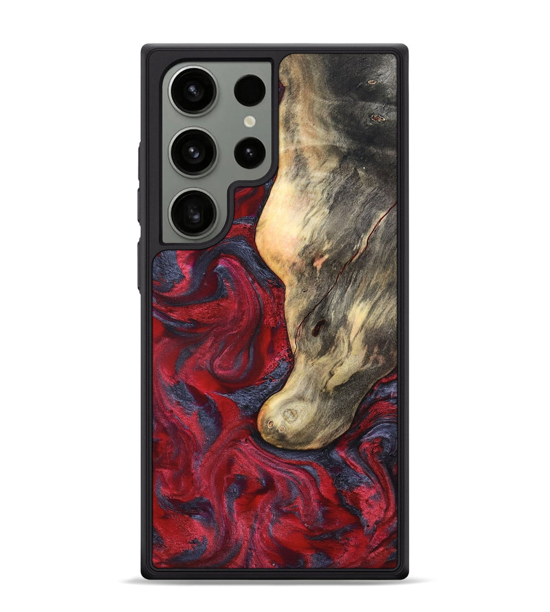 Galaxy S24 Ultra Wood Phone Case - Smith (Red, 827342)