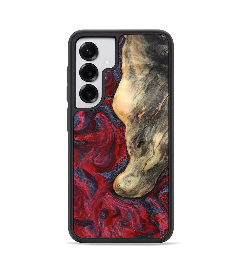 Galaxy S25 Wood Phone Case - Smith (Red, 827342)