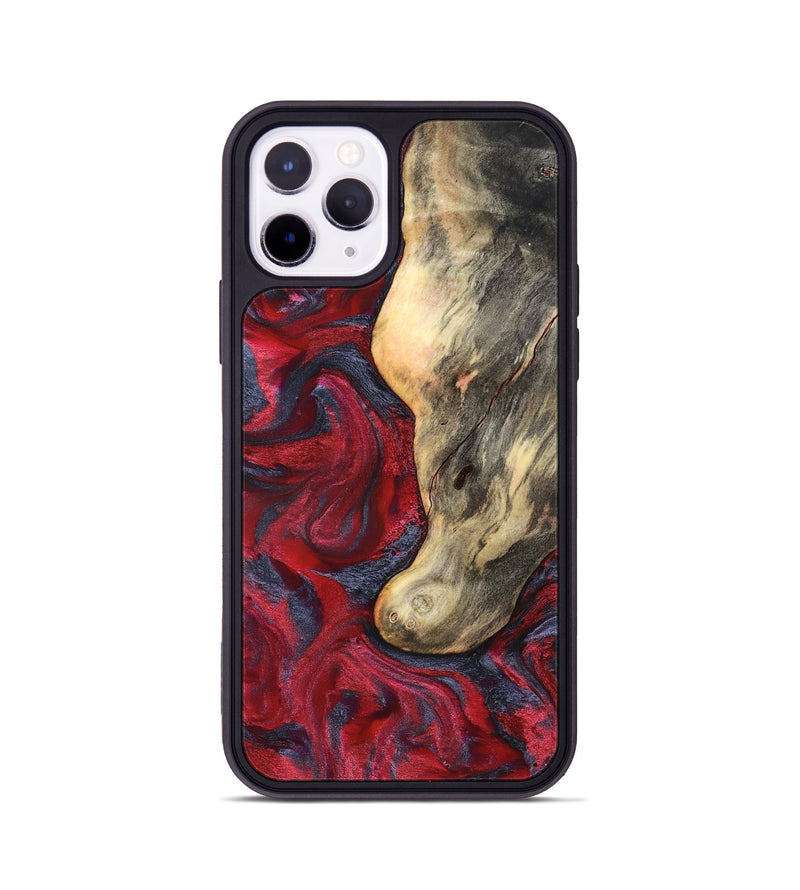 iPhone 11 Pro Wood Phone Case - Smith (Red, 827342)