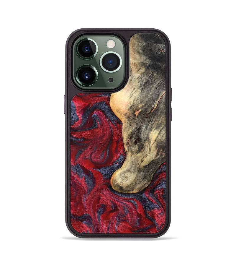 iPhone 13 Pro Wood Phone Case - Smith (Red, 827342)
