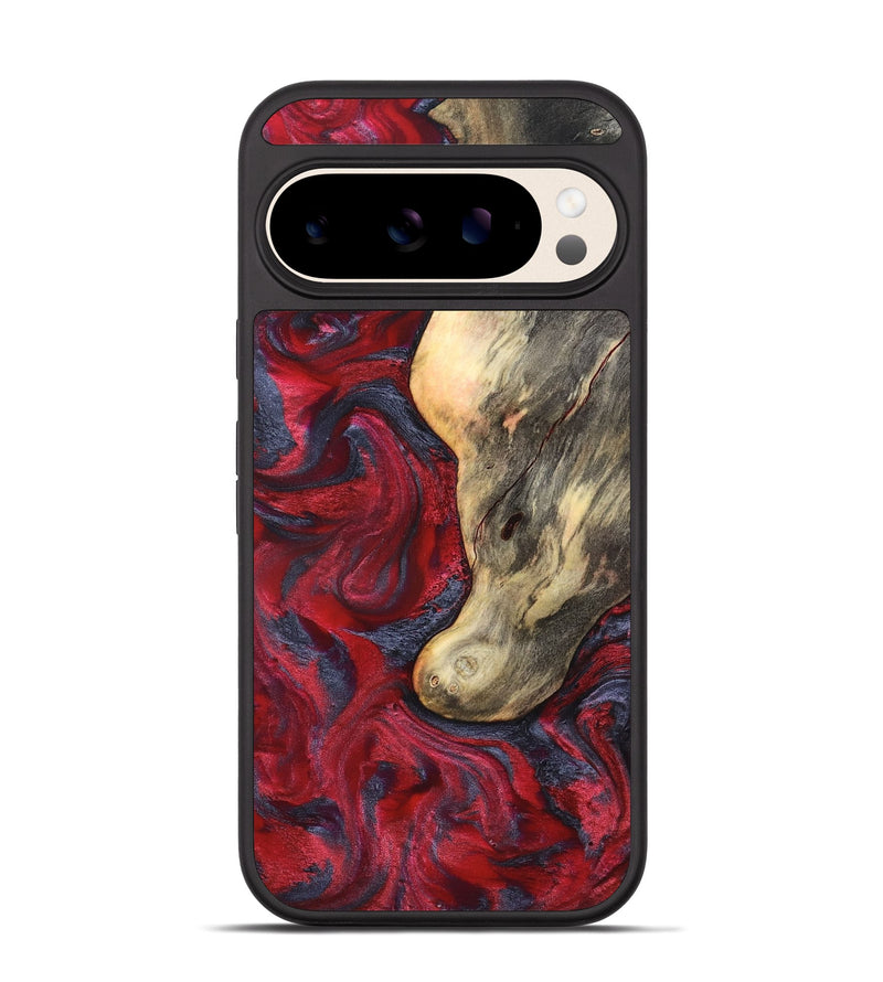 Pixel 10 Wood Phone Case - Smith (Red, 827342)