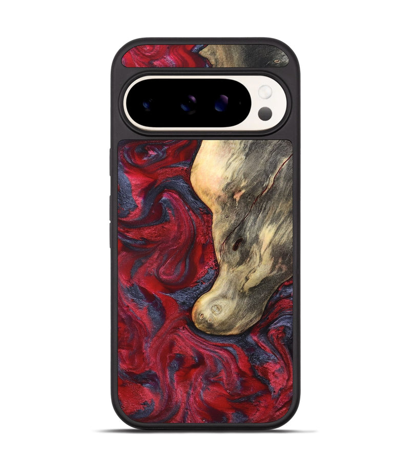 Pixel 9 Pro Wood Phone Case - Smith (Red, 827342)