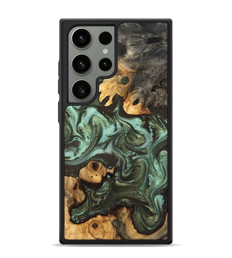 Galaxy S24 Ultra Wood Phone Case - Aldo (Green, 827343)