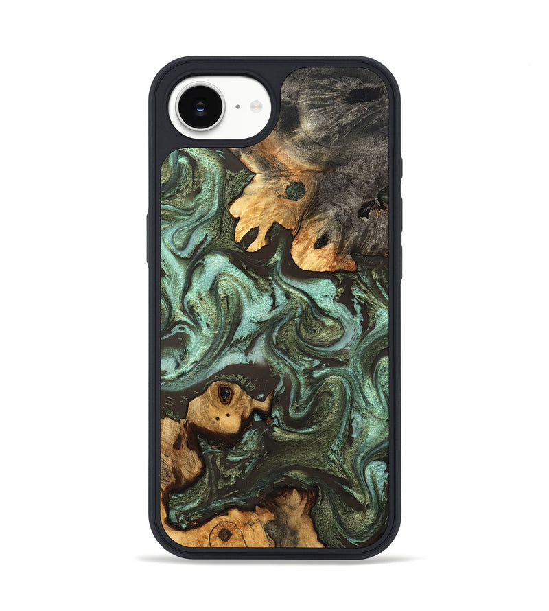 iPhone 16e Wood Phone Case - Aldo (Green, 827343)