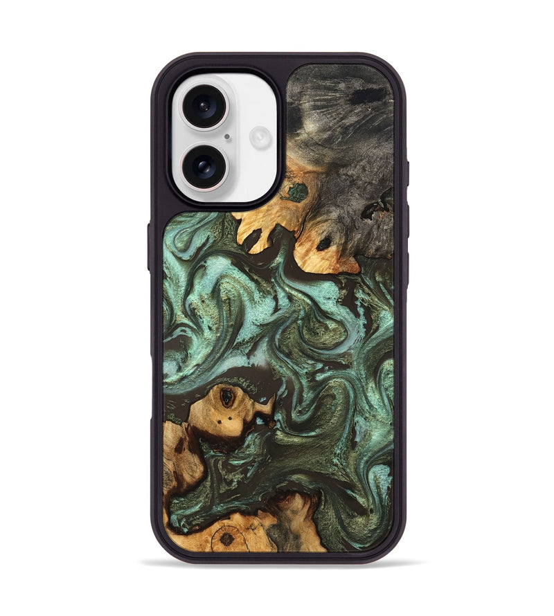 iPhone 17 Wood Phone Case - Aldo (Green, 827343)