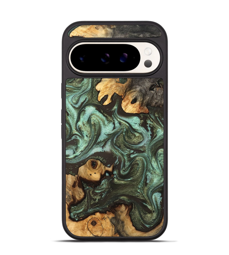 Pixel 9 Wood Phone Case - Aldo (Green, 827343)