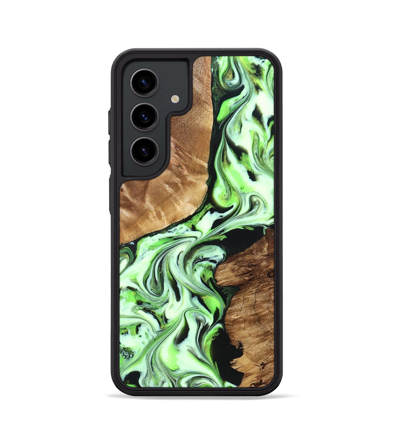 Galaxy S24 Wood Phone Case - Luther (Green, 827345)