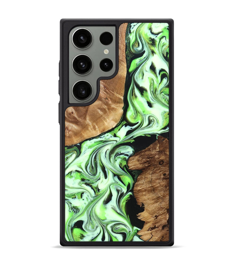 Galaxy S24 Ultra Wood Phone Case - Luther (Green, 827345)