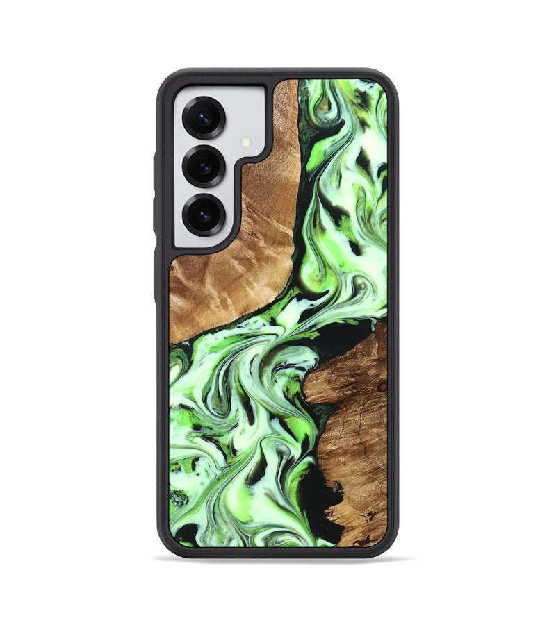 Galaxy S25 Wood Phone Case - Luther (Green, 827345)