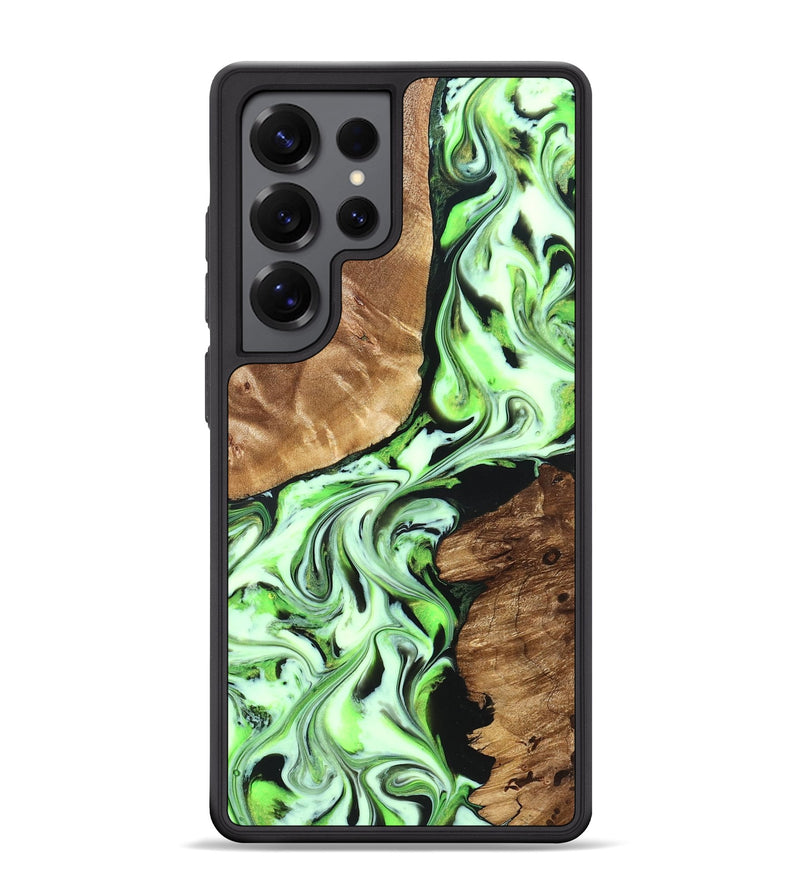 Galaxy S25 Ultra Wood Phone Case - Luther (Green, 827345)