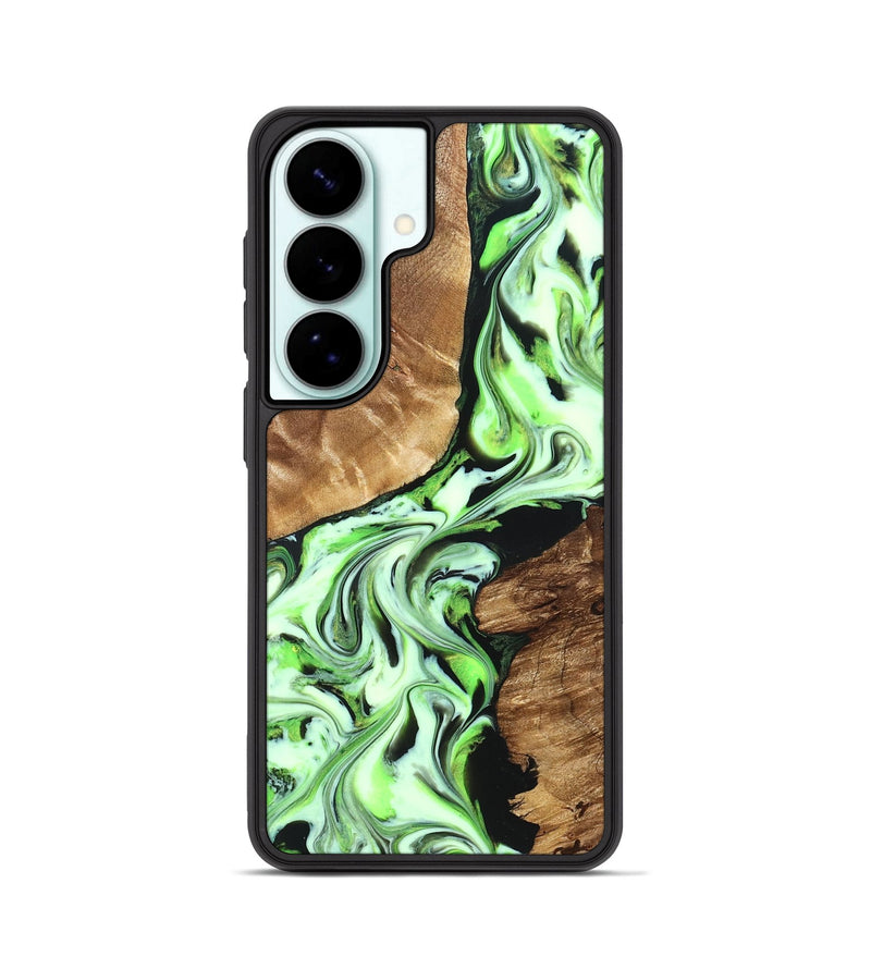Galaxy S26 Wood Phone Case - Luther (Green, 827345)