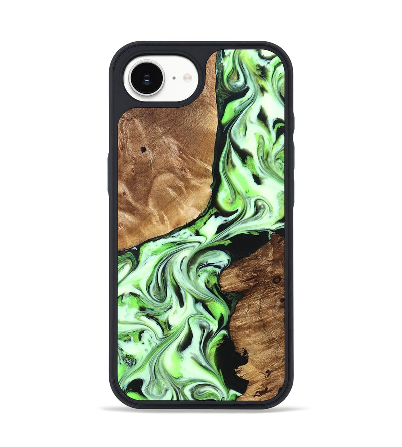 iPhone 17e Wood Phone Case - Luther (Green, 827345)