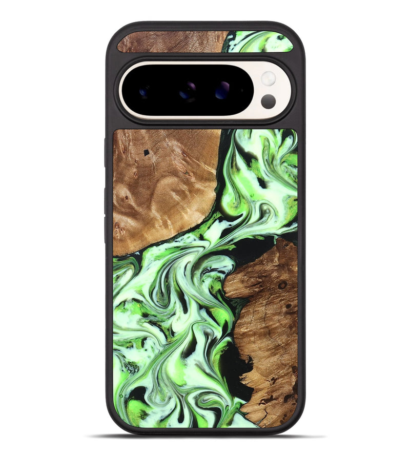 Pixel 10 Pro XL Wood Phone Case - Luther (Green, 827345)