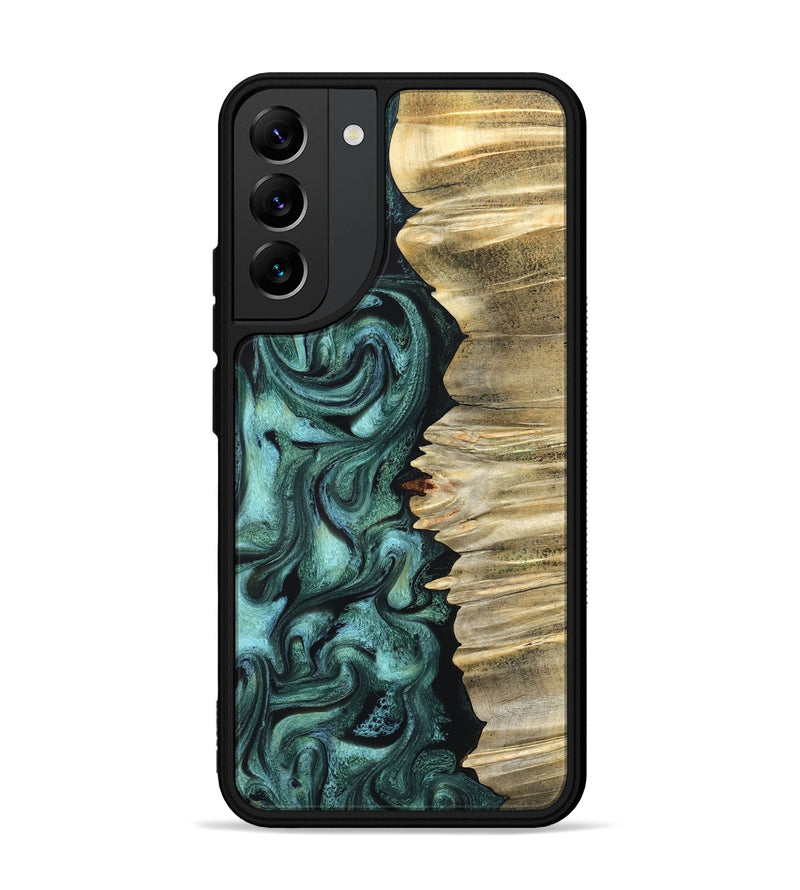 Galaxy S22 Plus Wood Phone Case - Whitley (Green, 827347)