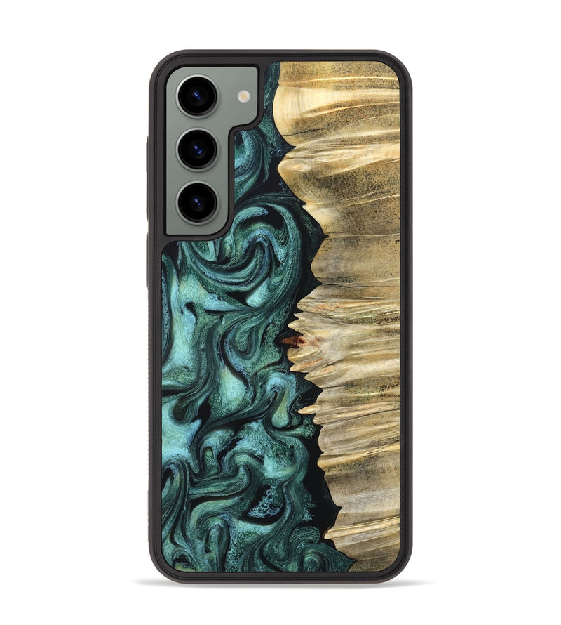 Galaxy S23 Plus Wood Phone Case - Whitley (Green, 827347)