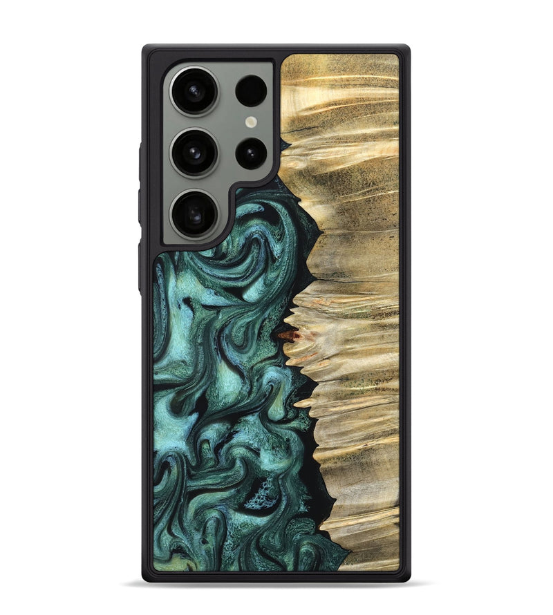 Galaxy S24 Ultra Wood Phone Case - Whitley (Green, 827347)