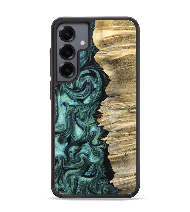Galaxy S25 Plus Wood Phone Case - Whitley (Green, 827347)