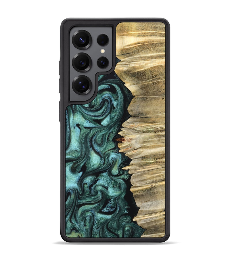 Galaxy S25 Ultra Wood Phone Case - Whitley (Green, 827347)