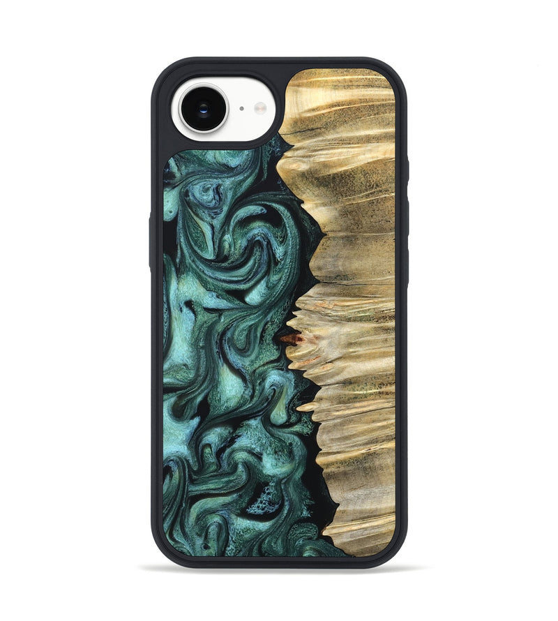iPhone 16e Wood Phone Case - Whitley (Green, 827347)