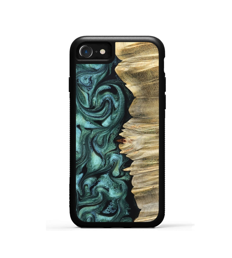 iPhone SE Wood Phone Case - Whitley (Green, 827347)