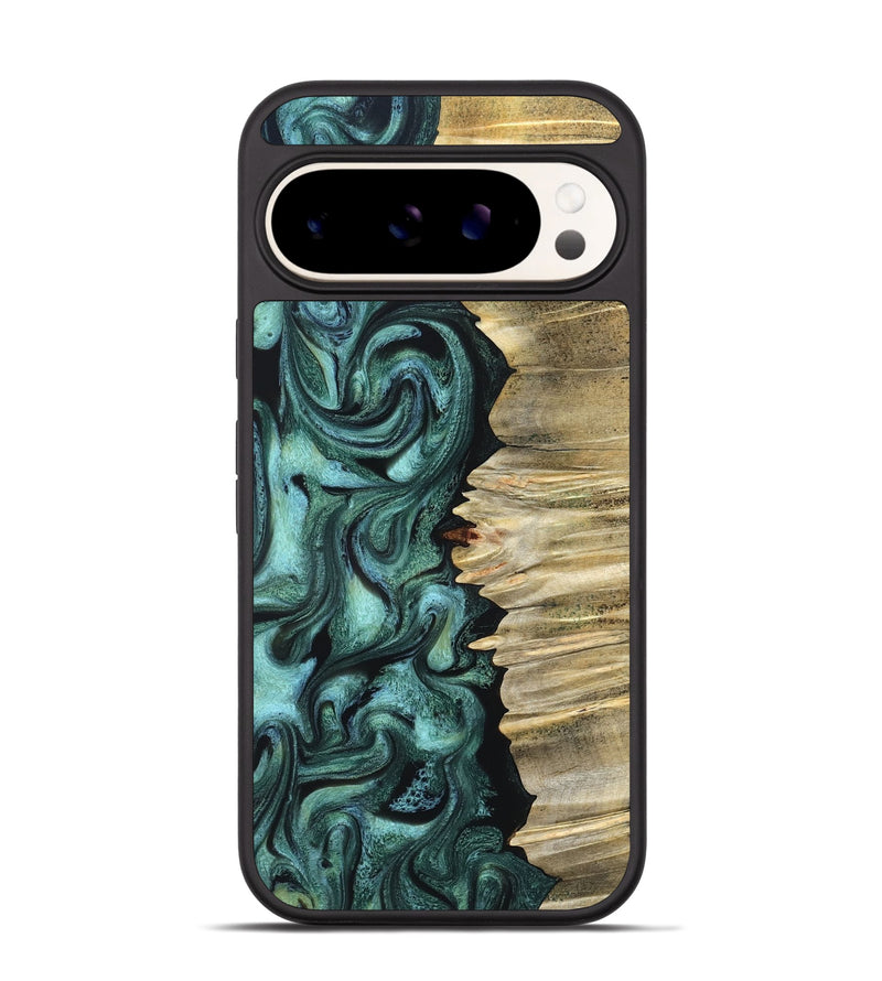 Pixel 9 Wood Phone Case - Whitley (Green, 827347)