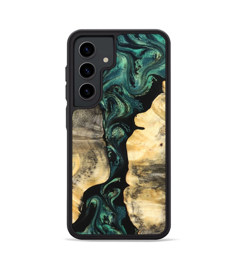 Galaxy S24 Wood Phone Case - Selene (Green, 827348)