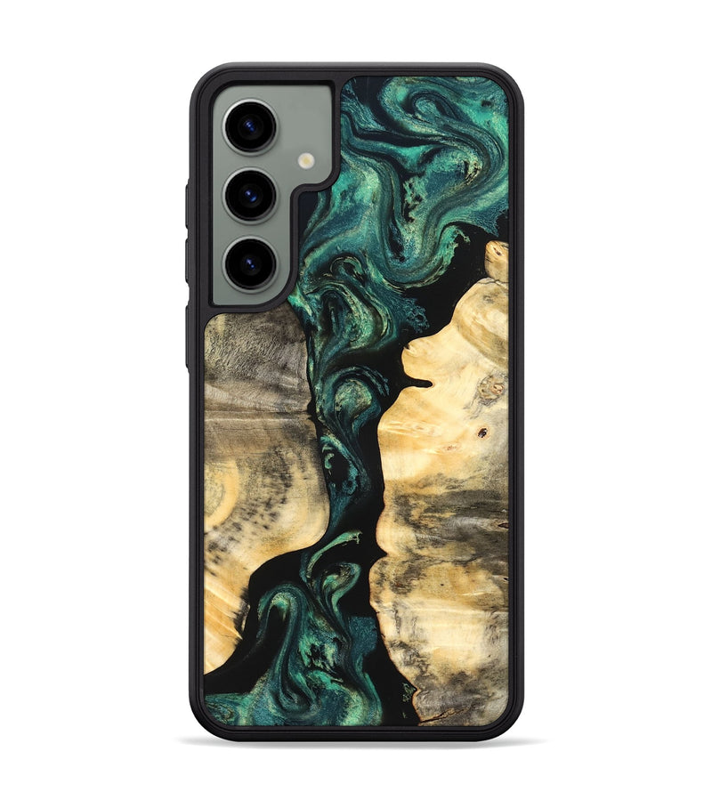 Galaxy S24 Plus Wood Phone Case - Selene (Green, 827348)