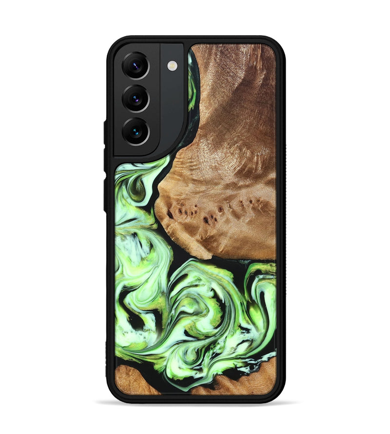 Galaxy S22 Plus Wood Phone Case - Elyssa (Green, 827349)