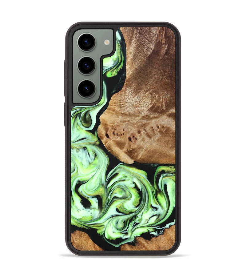 Galaxy S23 Plus Wood Phone Case - Elyssa (Green, 827349)