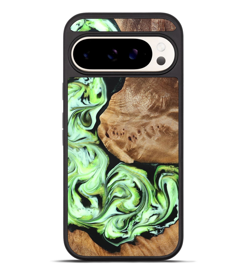 Pixel 10 Pro XL Wood Phone Case - Elyssa (Green, 827349)