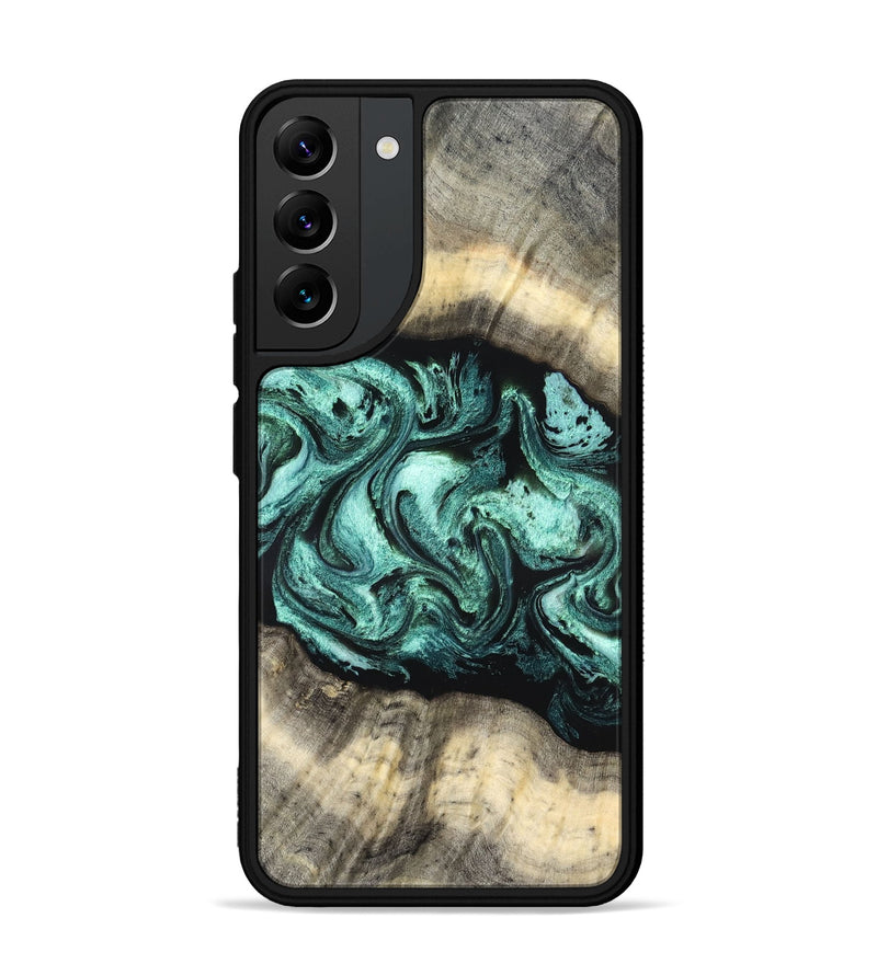 Galaxy S22 Plus Wood Phone Case - Jenifer (Green, 827351)