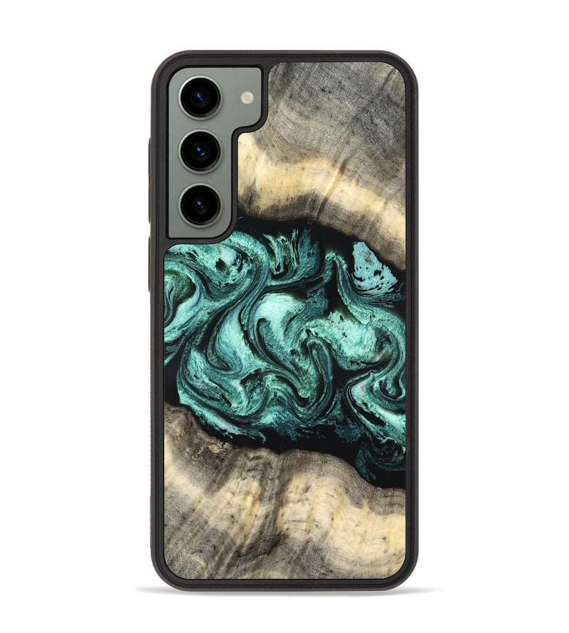 Galaxy S23 Plus Wood Phone Case - Jenifer (Green, 827351)
