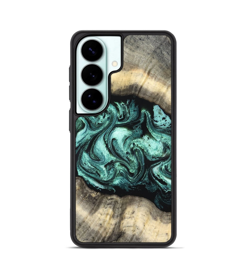 Galaxy S26 Wood Phone Case - Jenifer (Green, 827351)